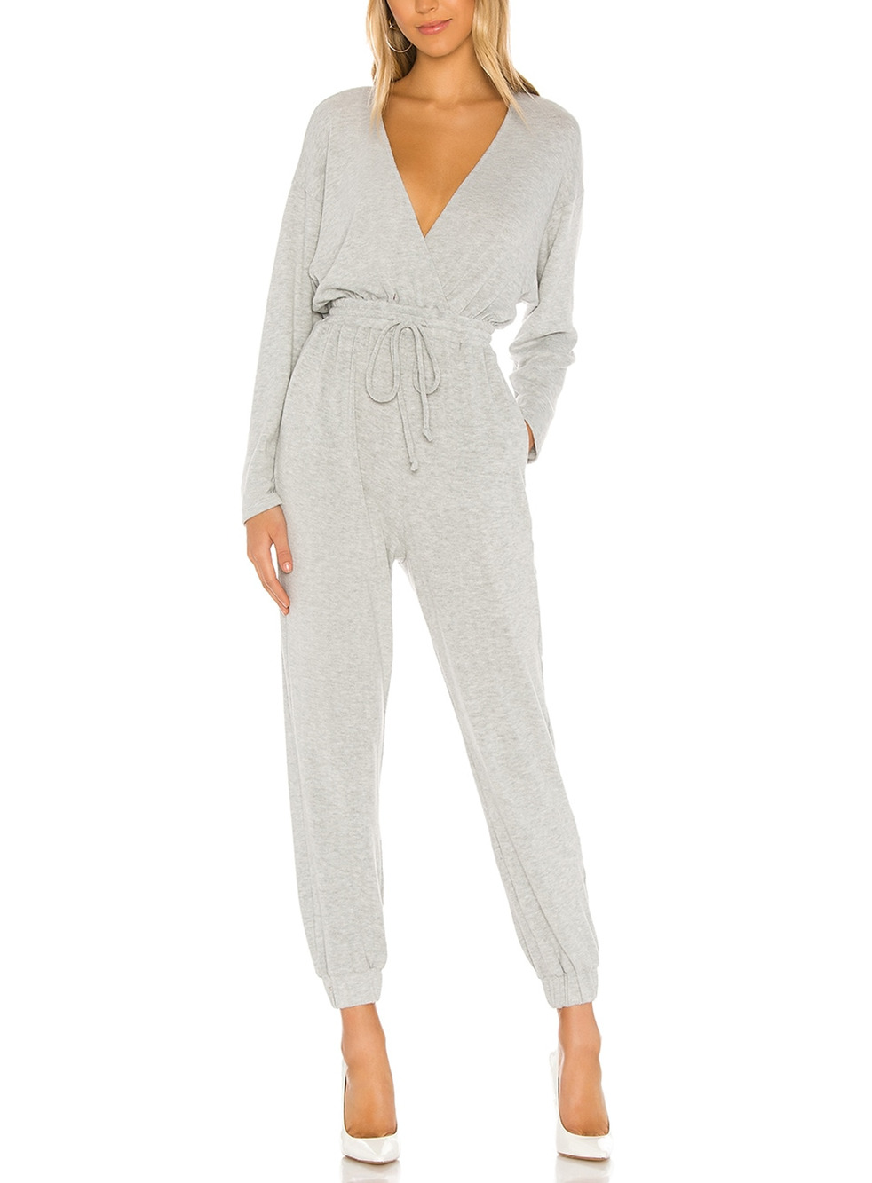 Majorelle Soft Gray Willie Jumpsuit Size M